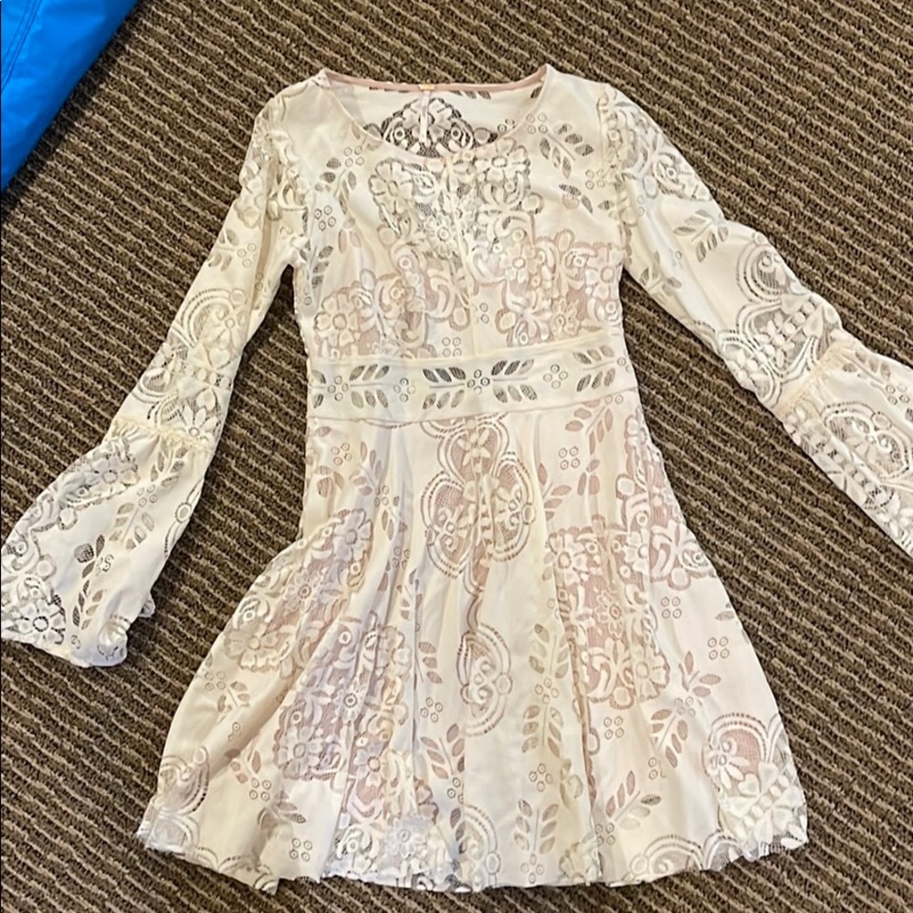 Free People Lace Lovers Folk dress